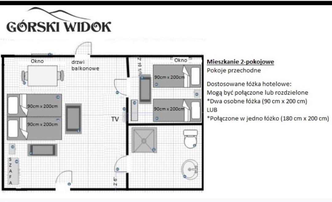 Gorski Widok Karpacz Apartamenty I Pokoje- Salon Kominkowy Eksteriør bilde